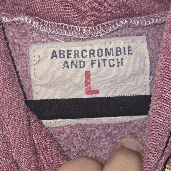Vintage Abercrombie & Fitch Men's Mauve Sweater B3 - Picture 3 of 5